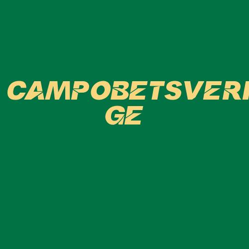 Logo da CAMPOBETSVERIGE